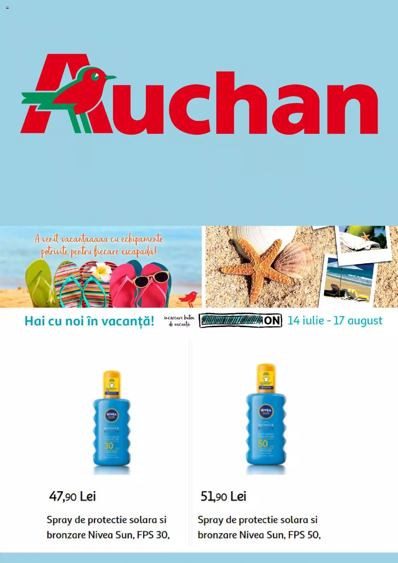 Catalog Auchan 14 Iulie - 18 August 2021 | Pagina 1