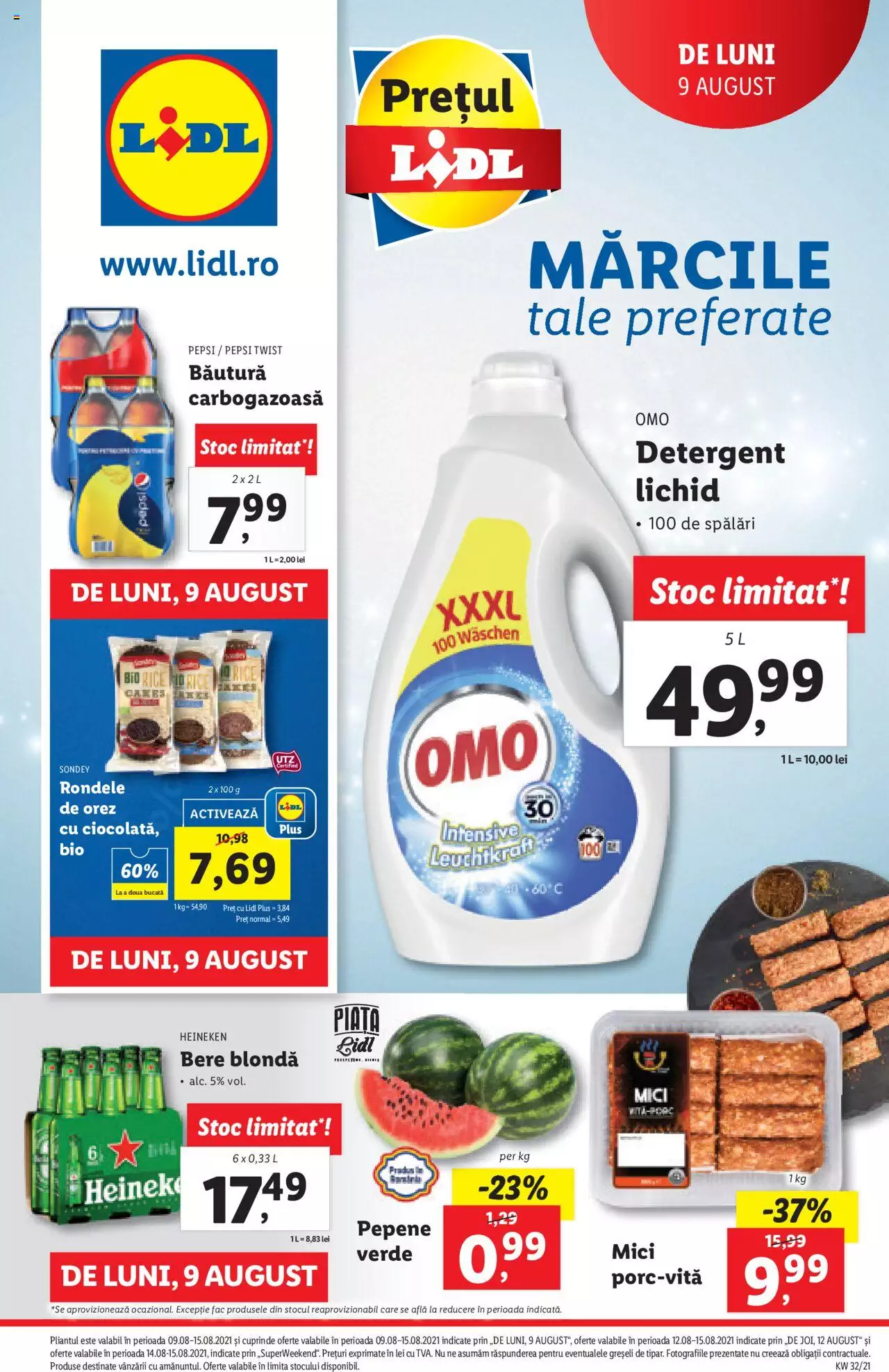 Catalog LIDL 9 - 16 August 2021 | Pagina 1