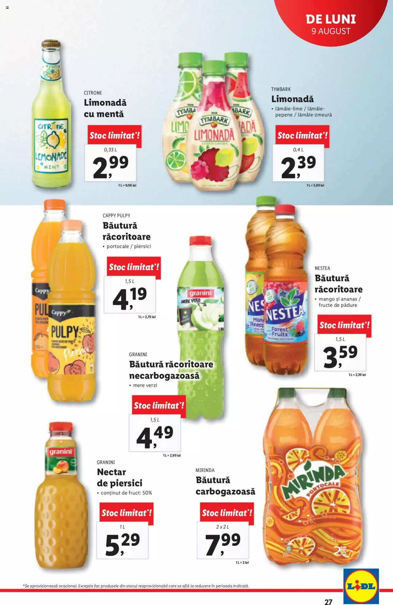 Catalog LIDL 9 - 16 August 2021 | Pagina 27