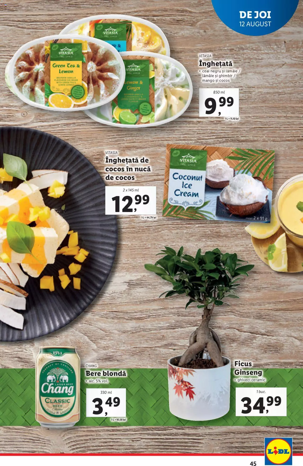 Catalog LIDL 9 - 16 August 2021 | Pagina 45
