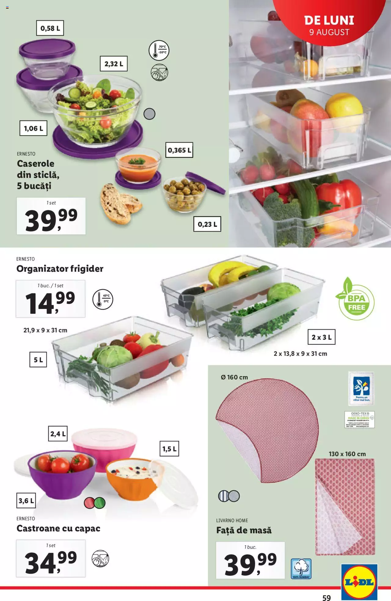 Catalog LIDL 9 - 16 August 2021 | Pagina 59