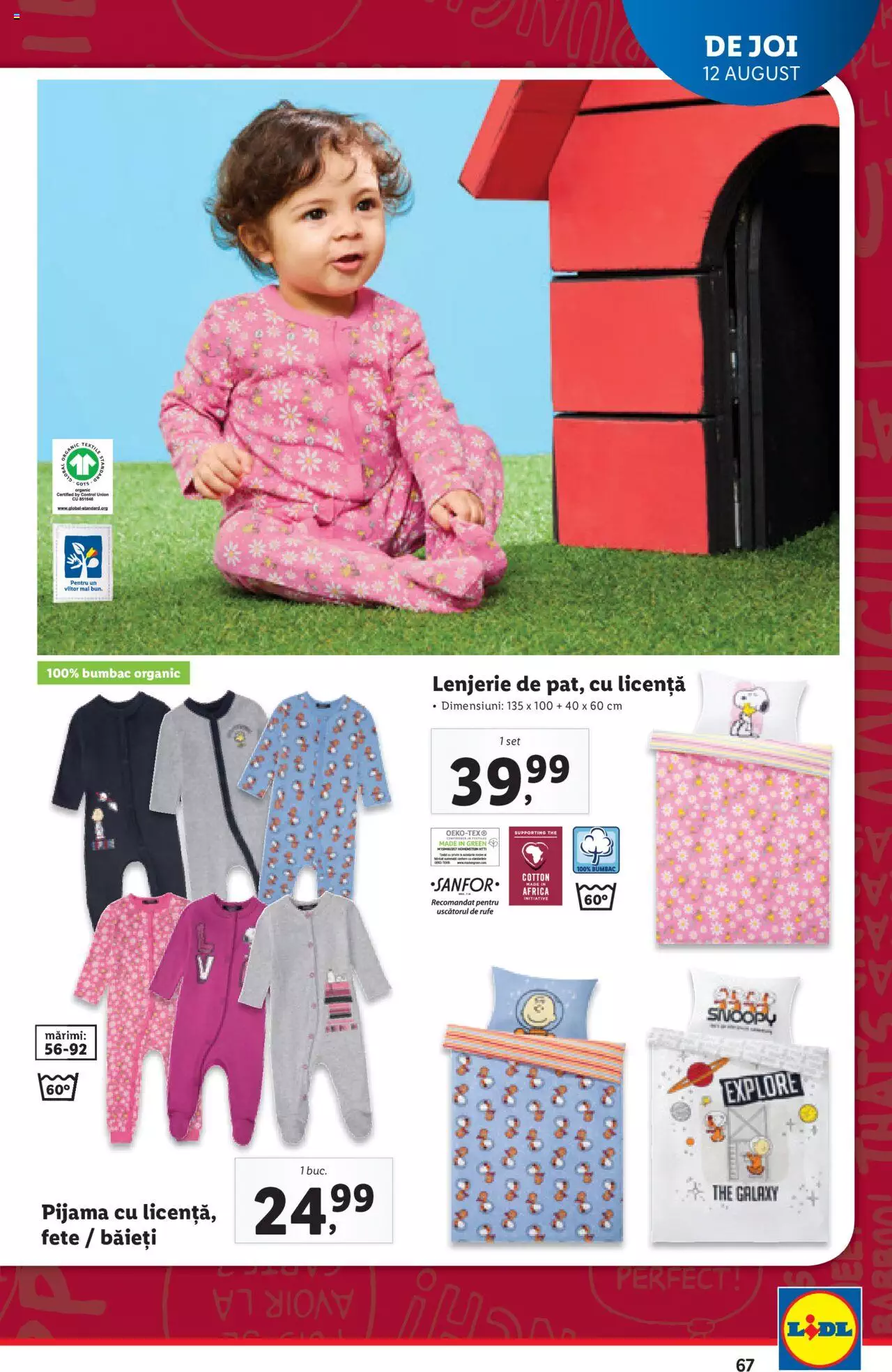 Catalog LIDL 9 - 16 August 2021 | Pagina 67