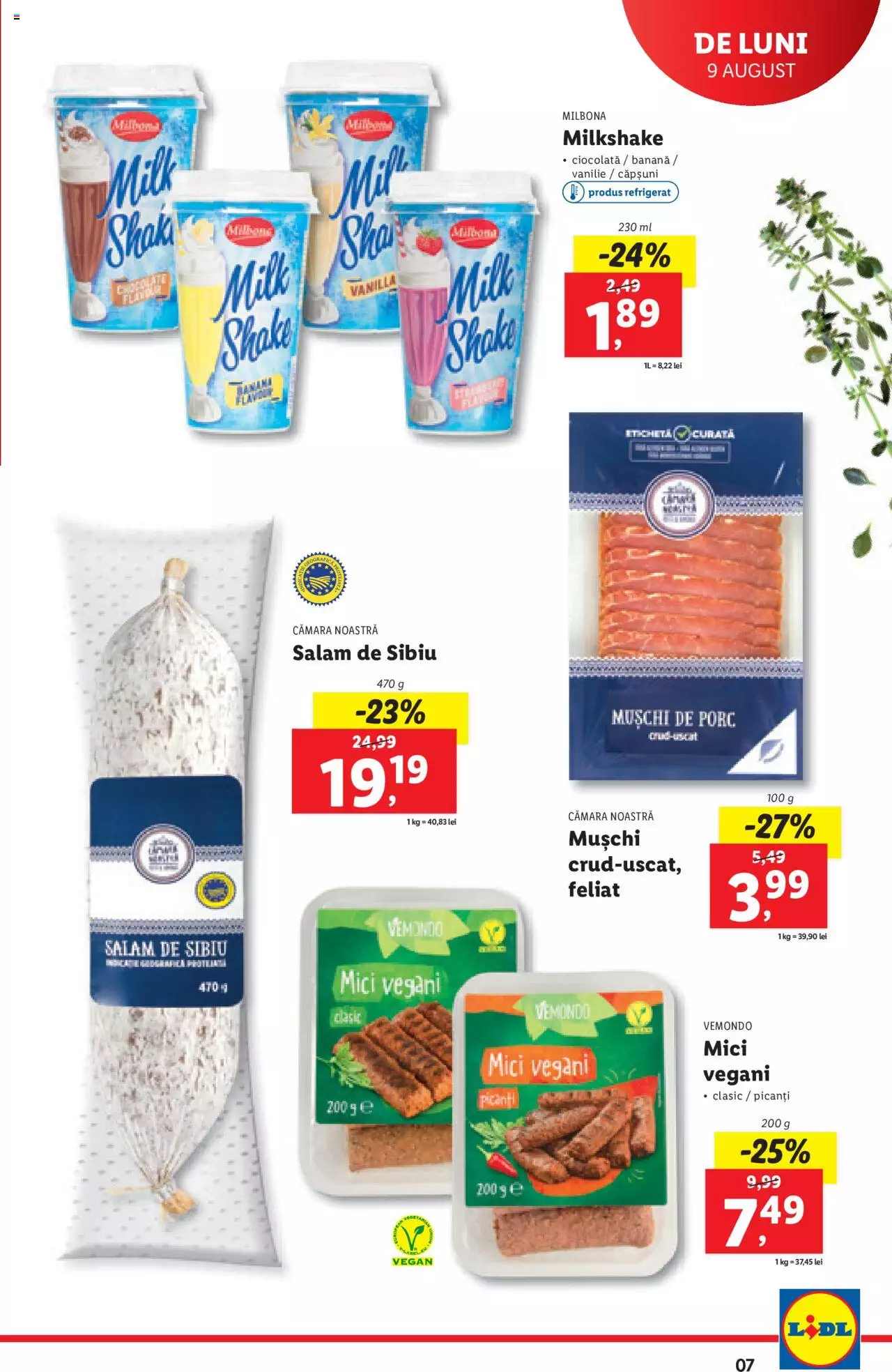 Catalog LIDL 9 - 16 August 2021 | Pagina 7
