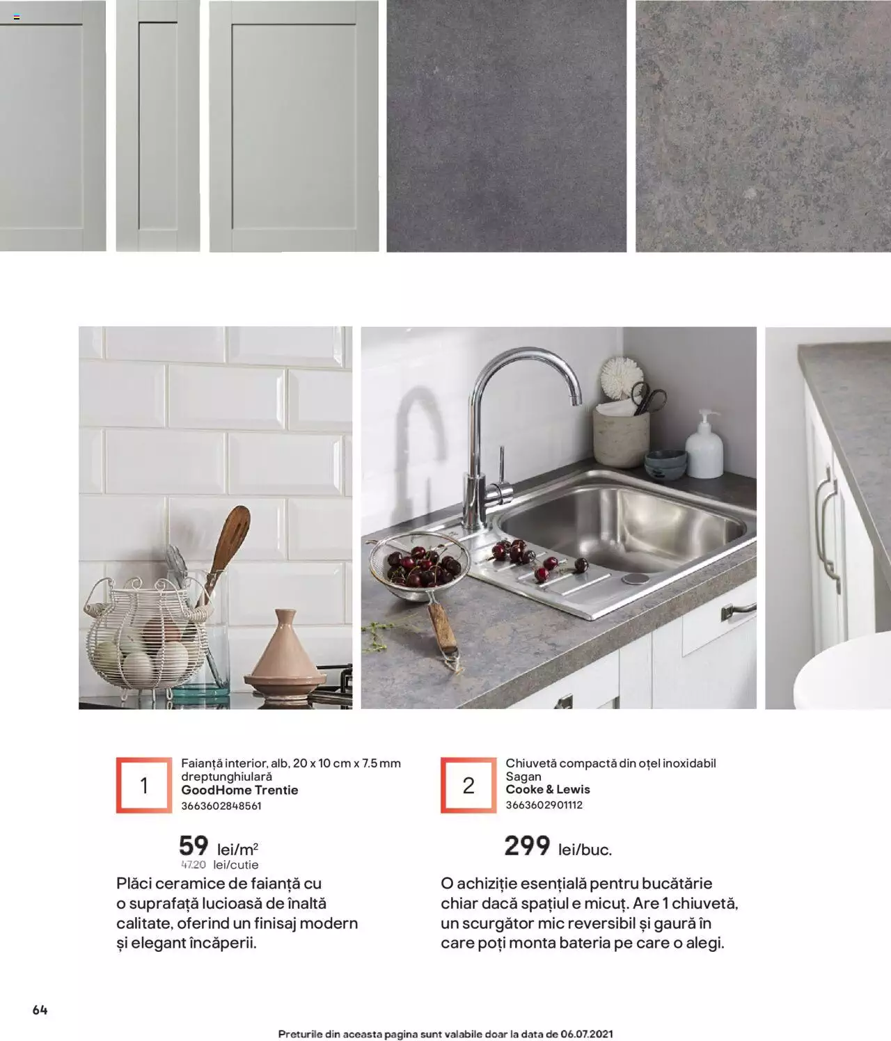 Catalog Brico Depot de Joi 1 Iulie 2021 | Pagina 64