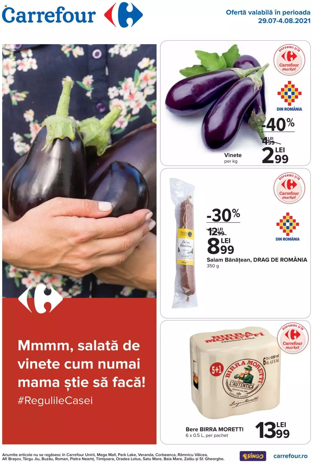Catalog Carrefour 29 Iulie - 4 August 2021 | Pagina 1