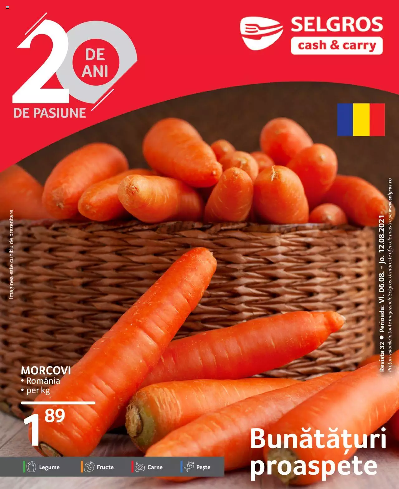 Catalog Selgros 6 - 13 August 2021 | Pagina 1