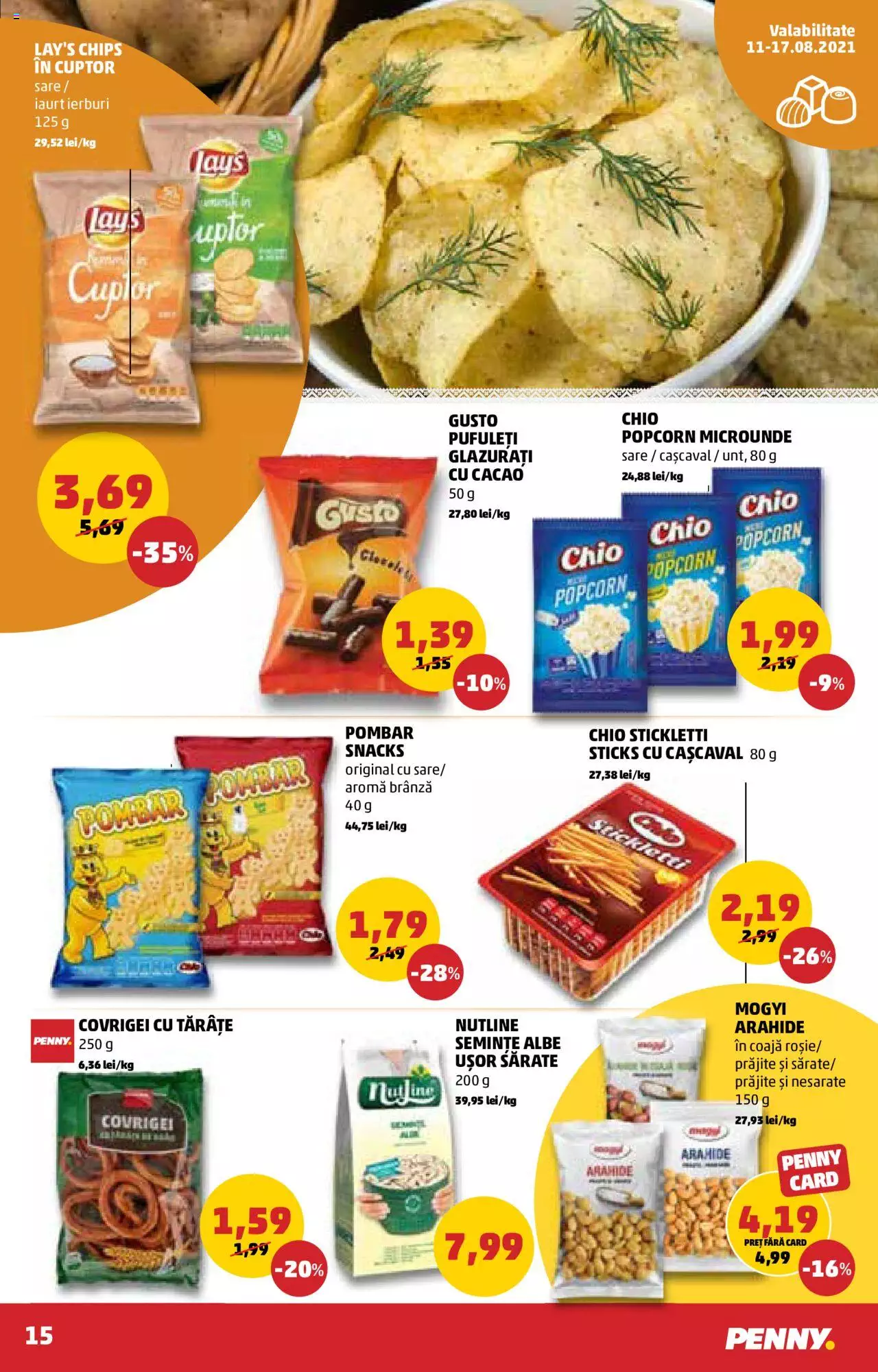 Catalog PENNY Market 11 - 18 August 2021 | Pagina 15