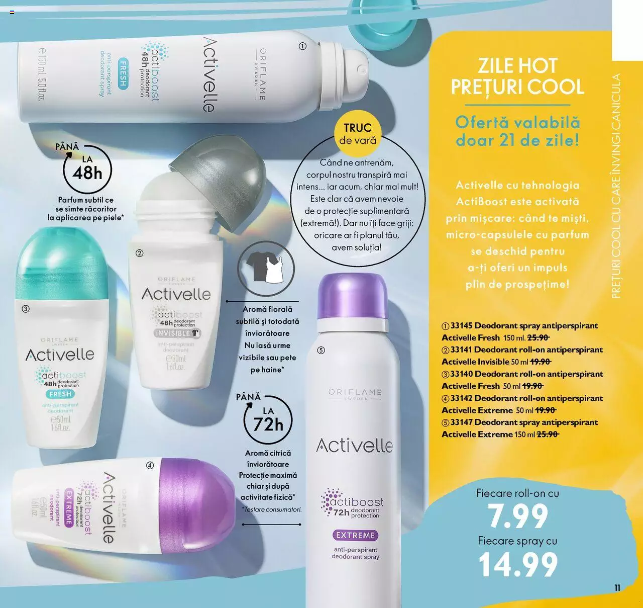 Catalog Oriflame 3 - 24 August 2021 | Pagina 11