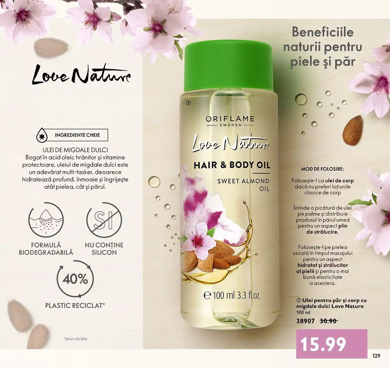 Catalog Oriflame 3 - 24 August 2021 | Pagina 129