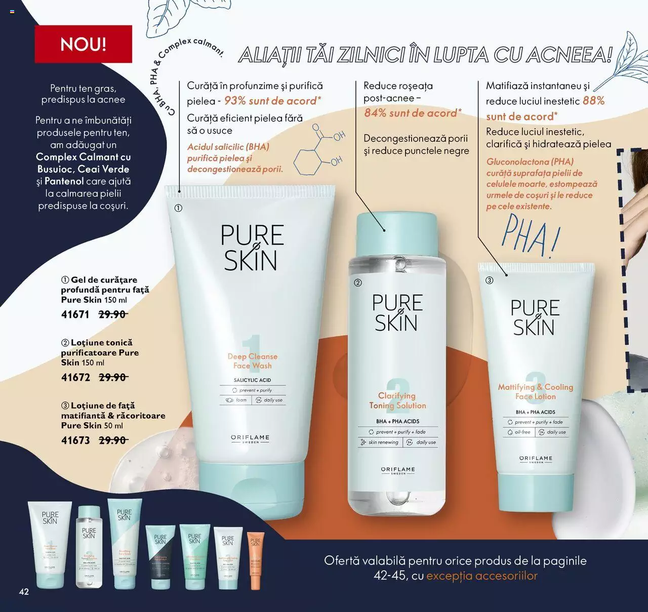 Catalog Oriflame 3 - 24 August 2021 | Pagina 42