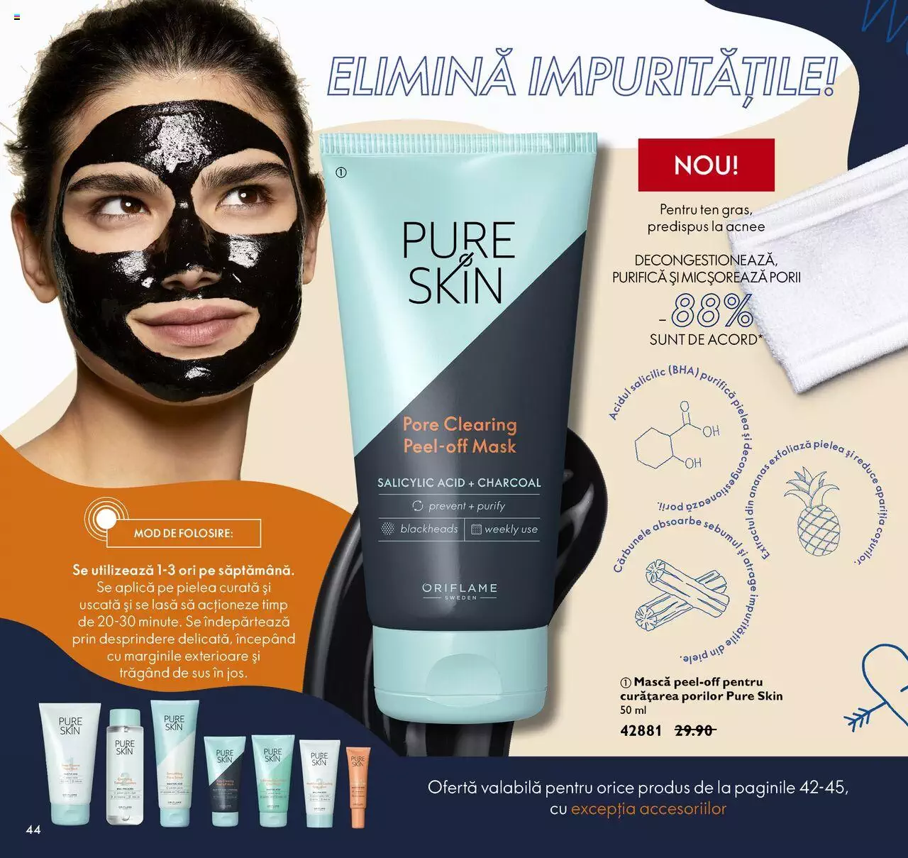 Catalog Oriflame 3 - 24 August 2021 | Pagina 44