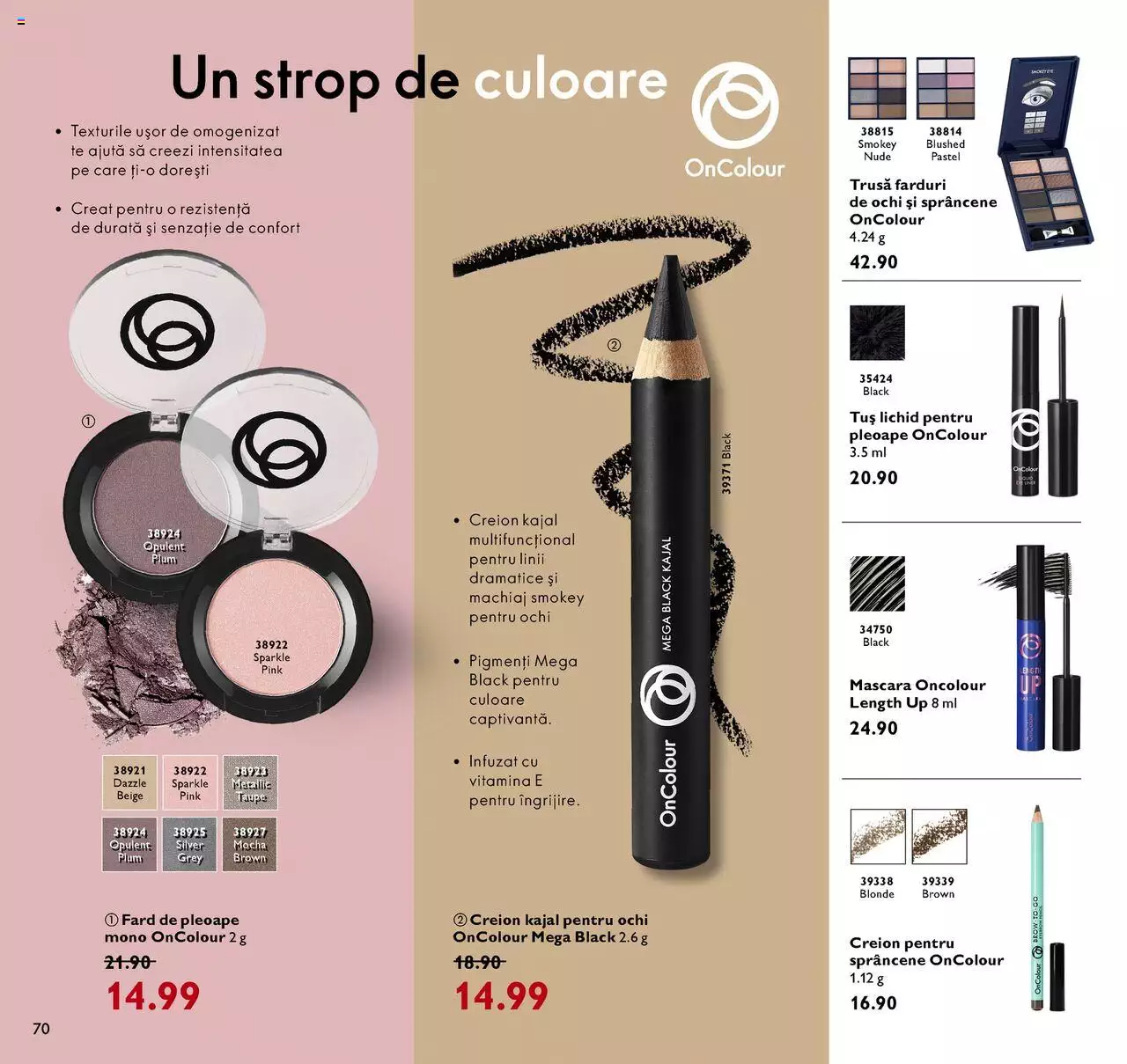 Catalog Oriflame 3 - 24 August 2021 | Pagina 70