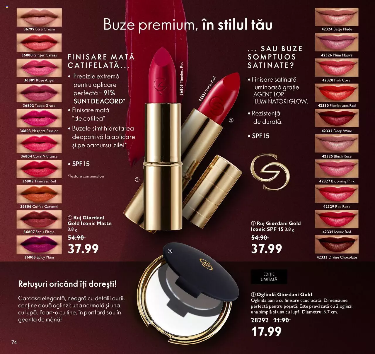 Catalog Oriflame 3 - 24 August 2021 | Pagina 74