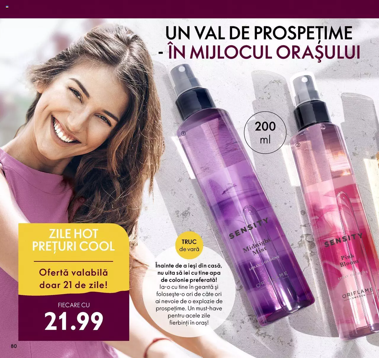Catalog Oriflame 3 - 24 August 2021 | Pagina 80