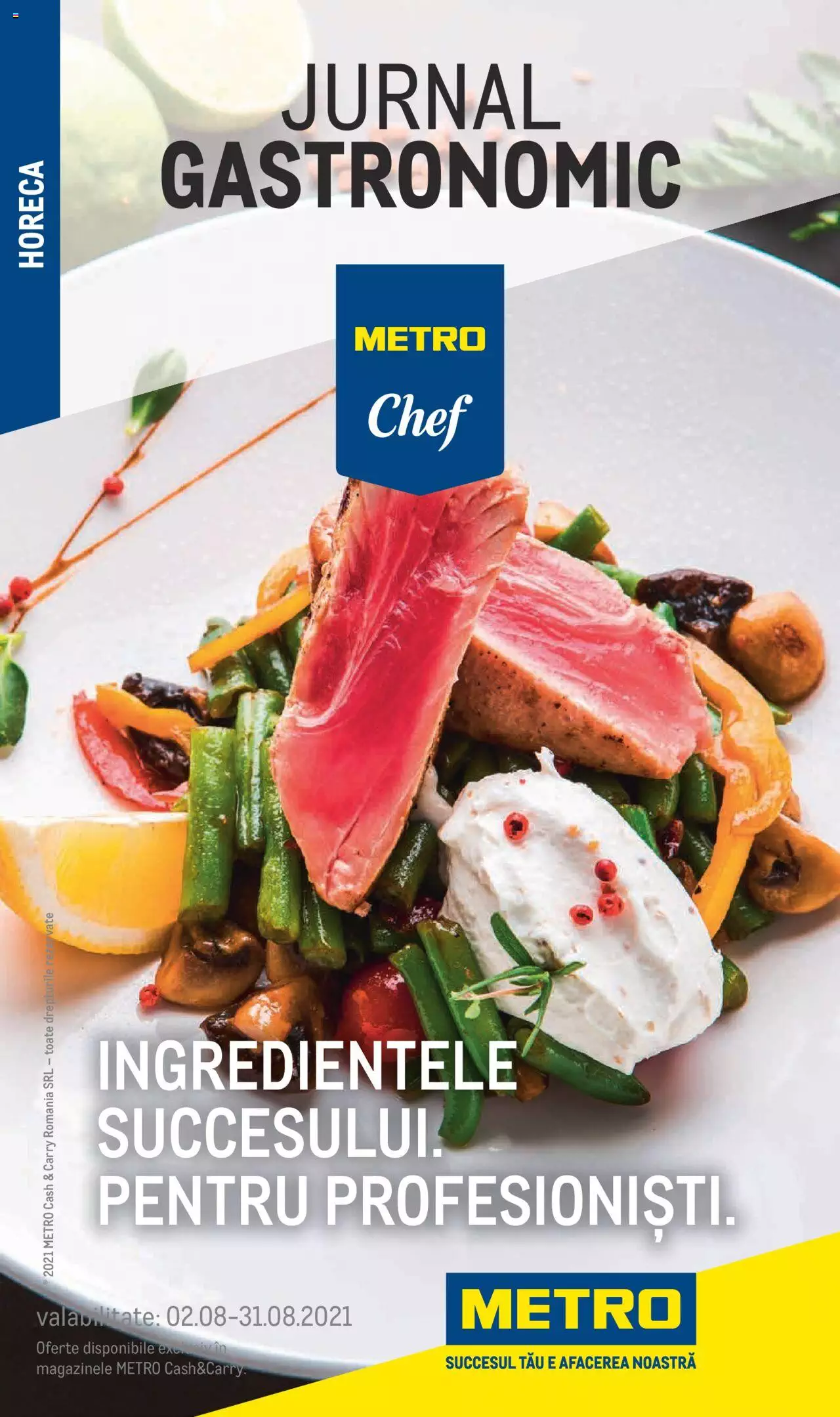Catalog METRO 2 August - 1 Septembrie 2021 | Pagina 1