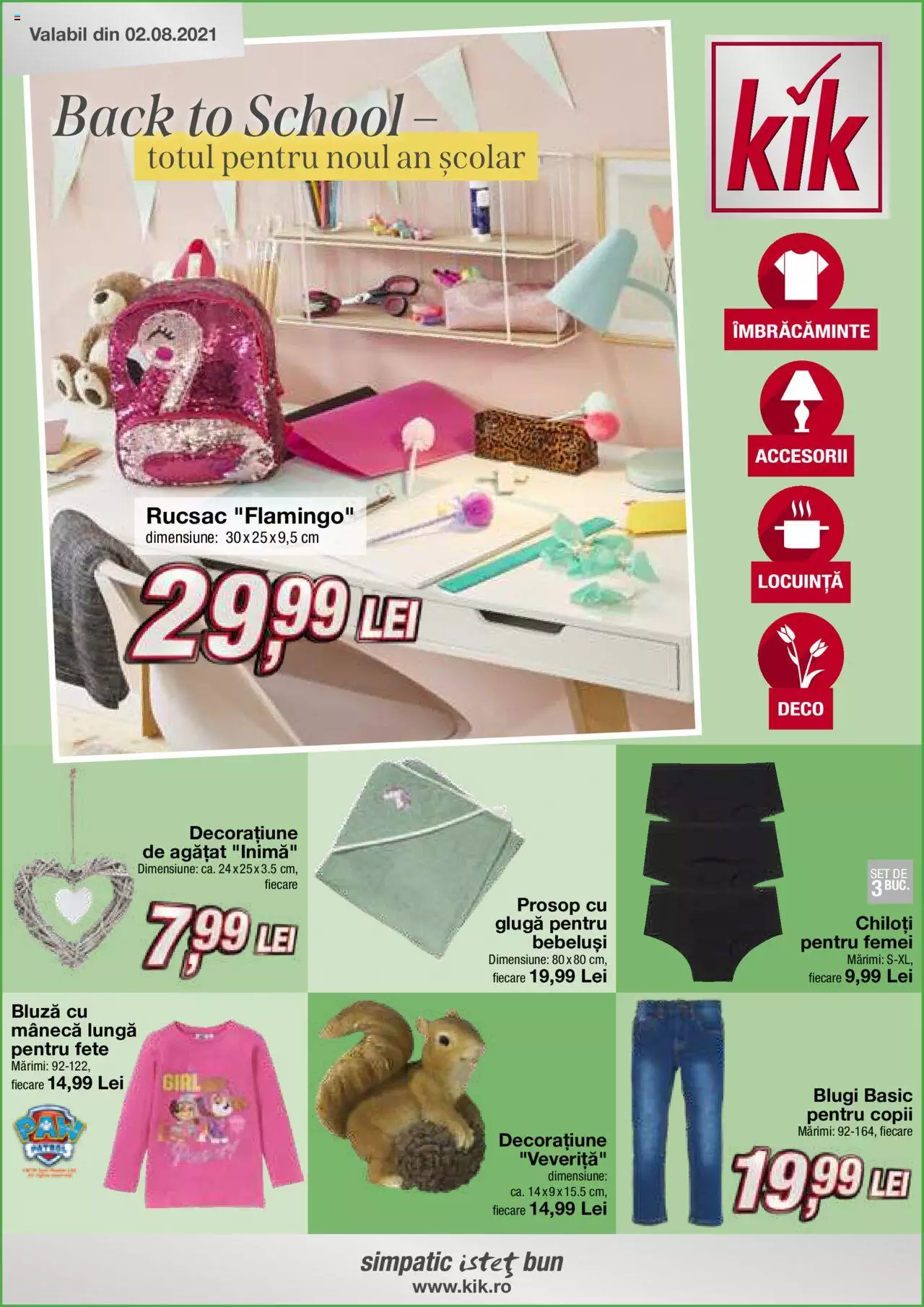 Catalog Kik 30 Iulie - 16 August 2021 | Pagina 1