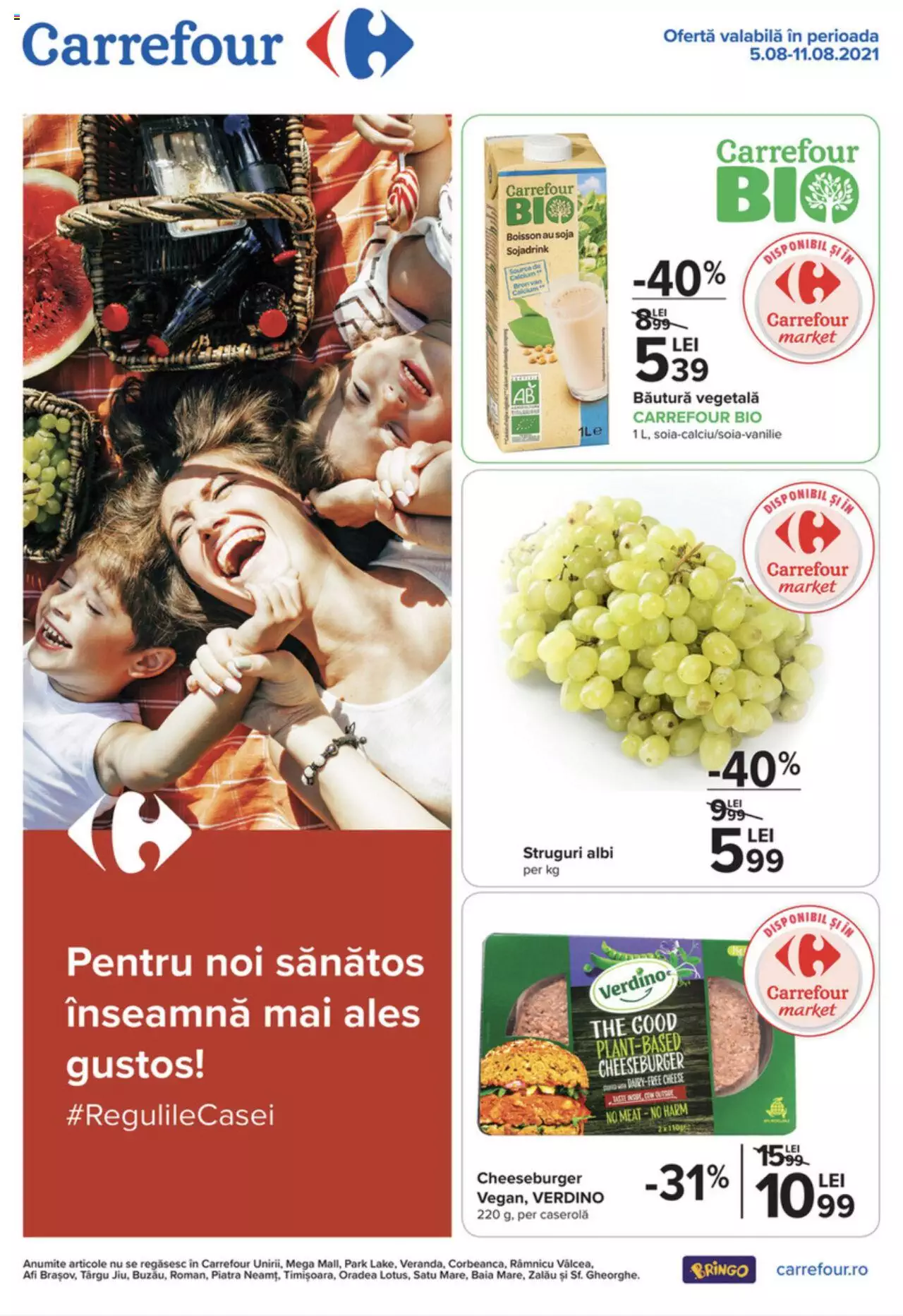 Catalog Carrefour 5 - 12 August 2021 | Pagina 1