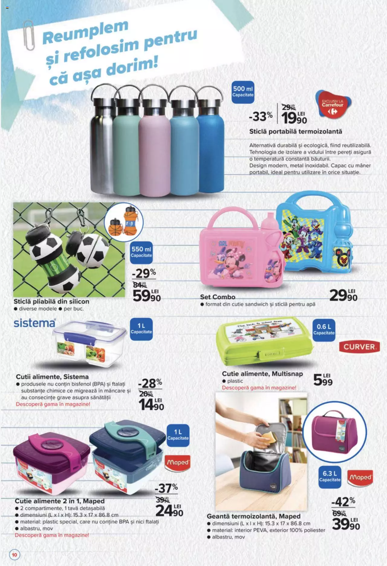 Catalog Carrefour 12 August - 29 Septembrie 2021 | Pagina 10
