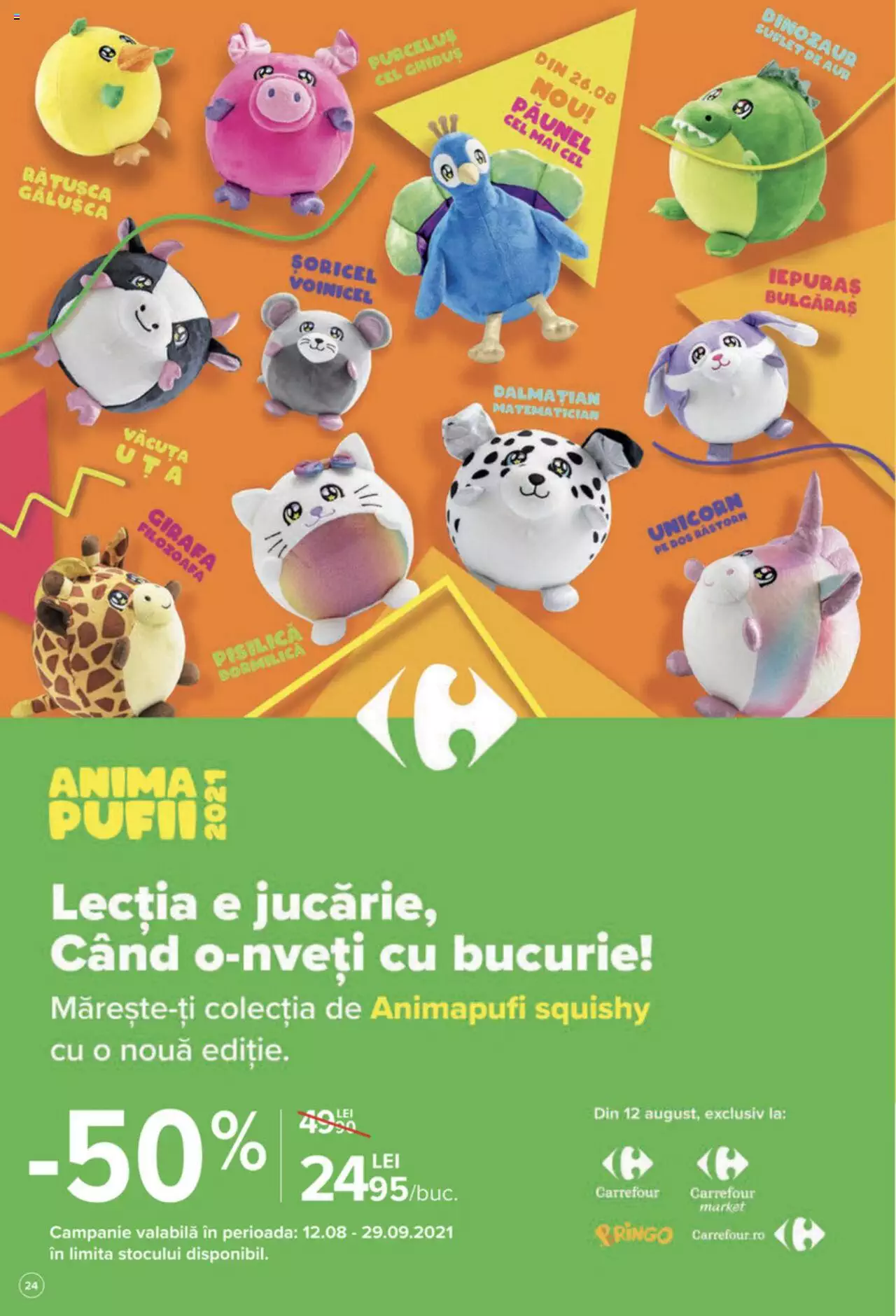 Catalog Carrefour 12 August - 29 Septembrie 2021 | Pagina 24