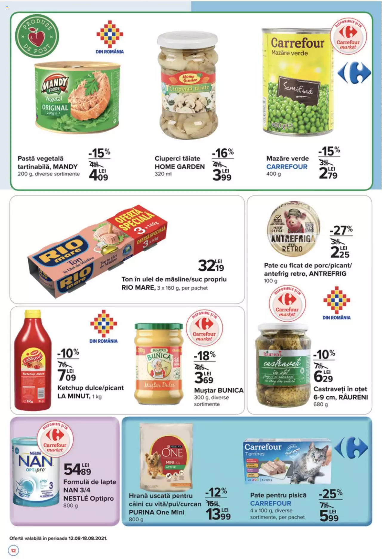 Catalog Carrefour 12 - 25 August 2021 | Pagina 12