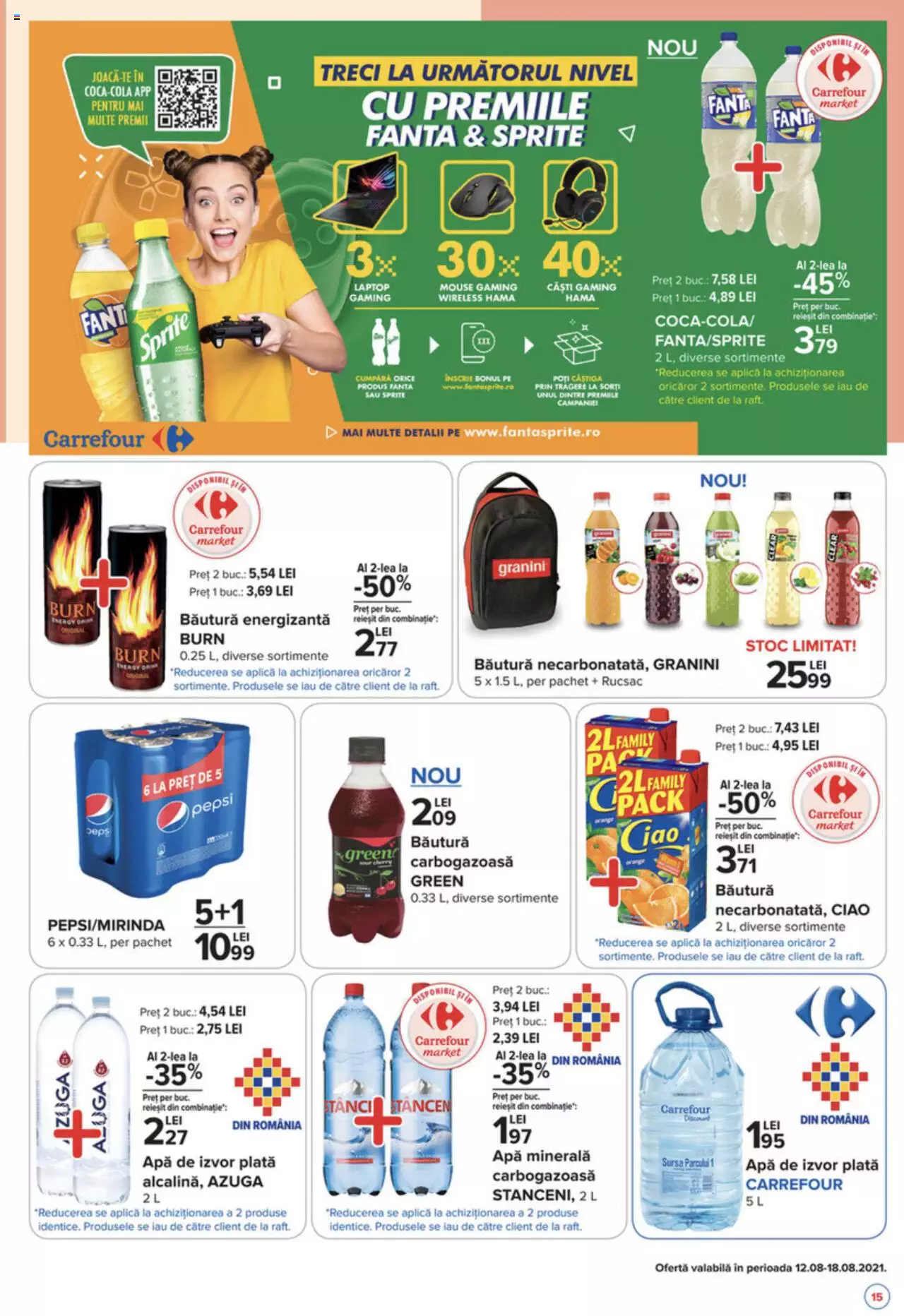 Catalog Carrefour 12 - 25 August 2021 | Pagina 15