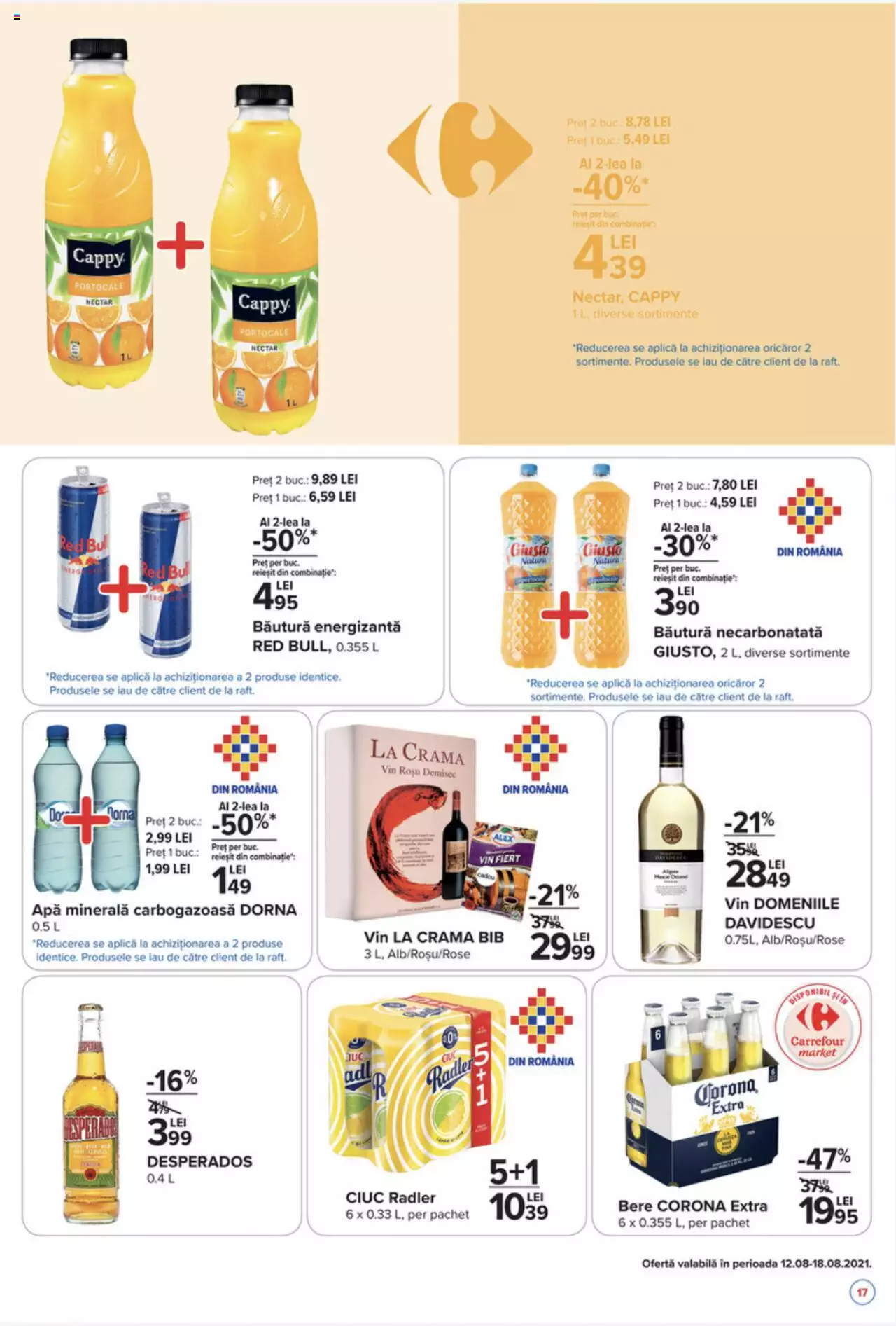 Catalog Carrefour 12 - 25 August 2021 | Pagina 17