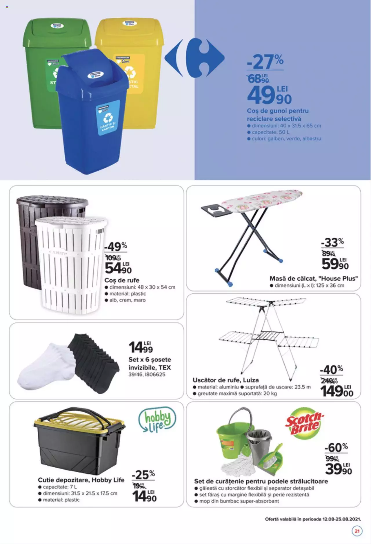 Catalog Carrefour 12 - 25 August 2021 | Pagina 21