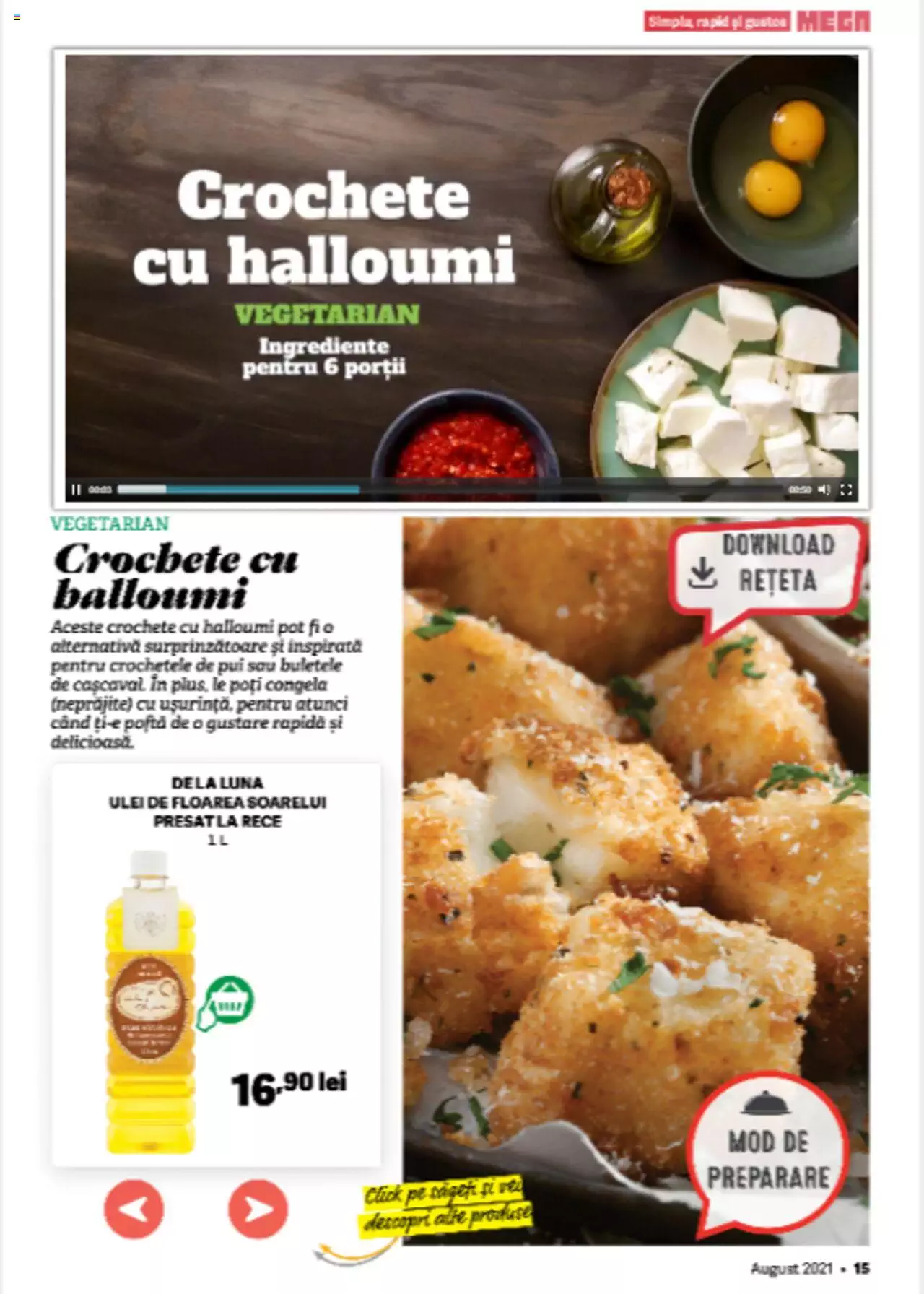 Catalog Mega Image 29 Iulie - 31 August 2021 | Pagina 15