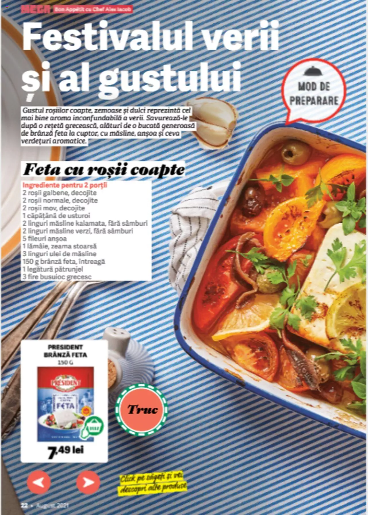 Catalog Mega Image 29 Iulie - 31 August 2021 | Pagina 22