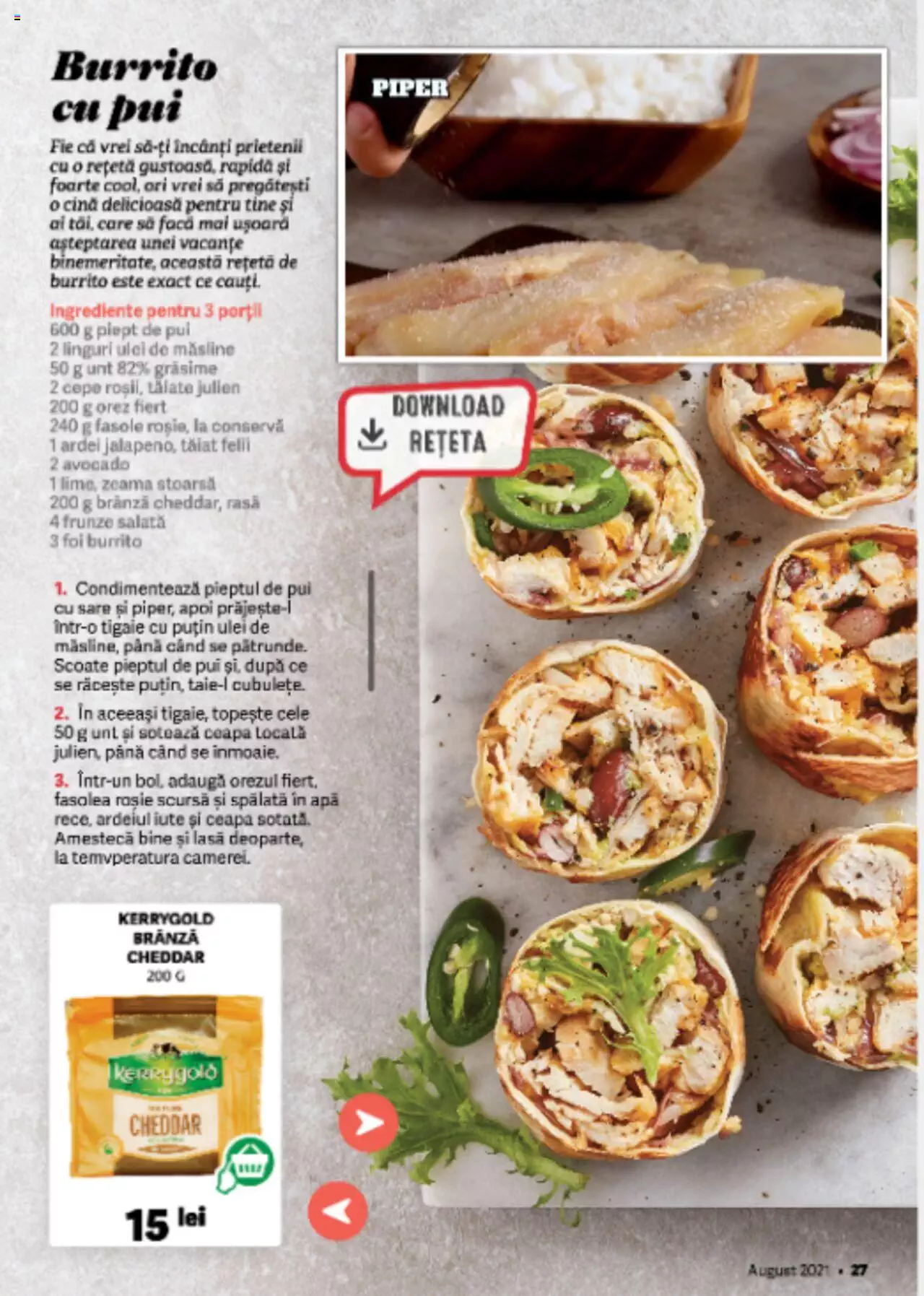 Catalog Mega Image 29 Iulie - 31 August 2021 | Pagina 27