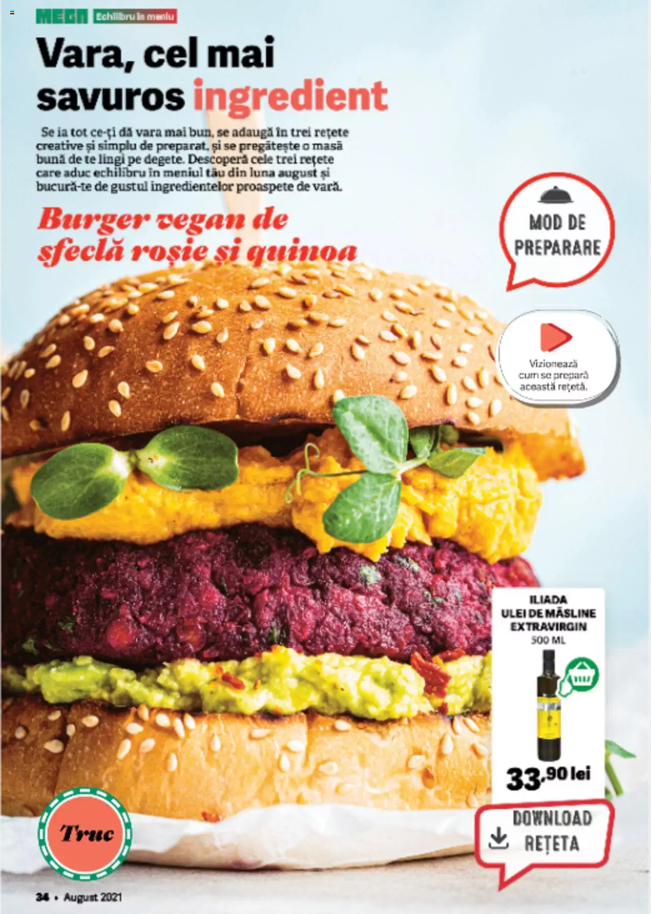 Catalog Mega Image 29 Iulie - 31 August 2021 | Pagina 34