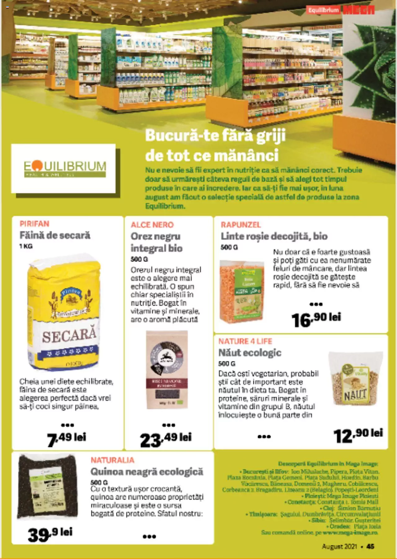 Catalog Mega Image 29 Iulie - 31 August 2021 | Pagina 45