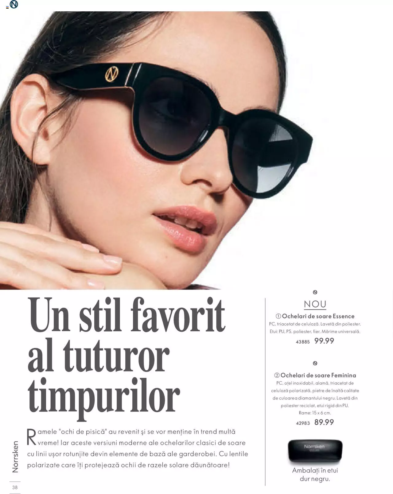 Catalog Oriflame 3 Iunie - 15 Noiembrie 2021 | Pagina 38