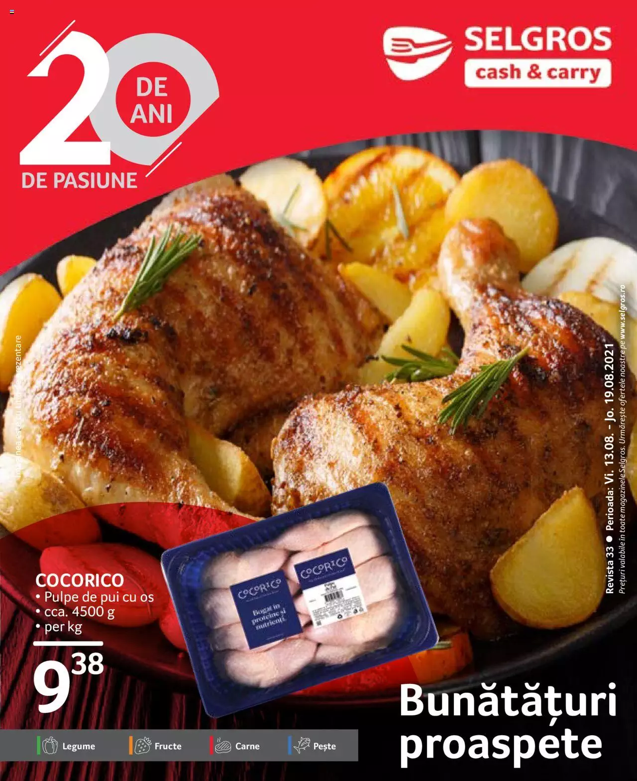 Catalog Selgros 13 - 19 August 2021 | Pagina 1