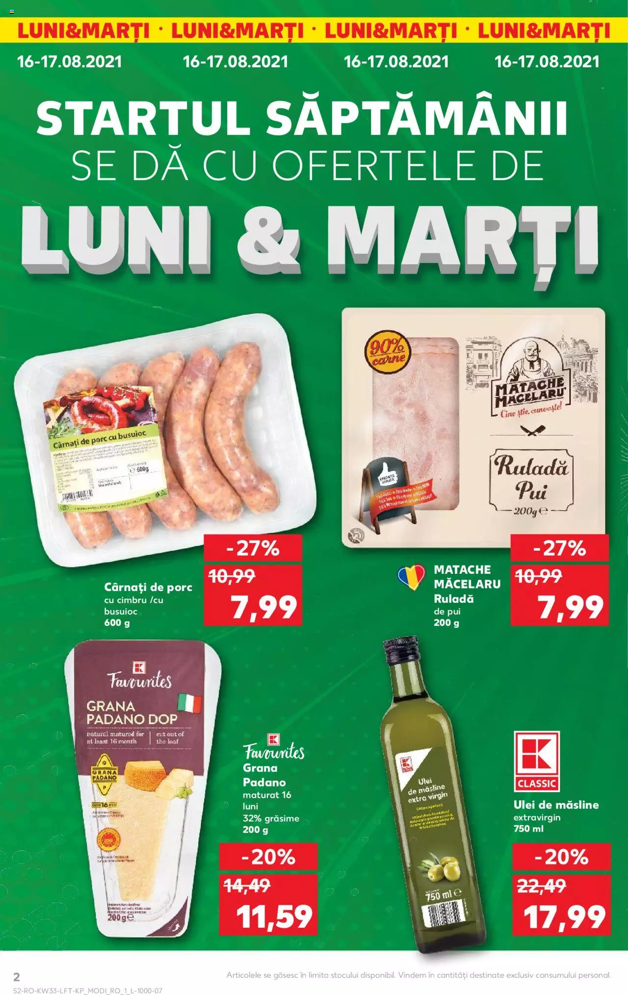 Catalog Kaufland 18 - 24 August 2021 | Pagina 2