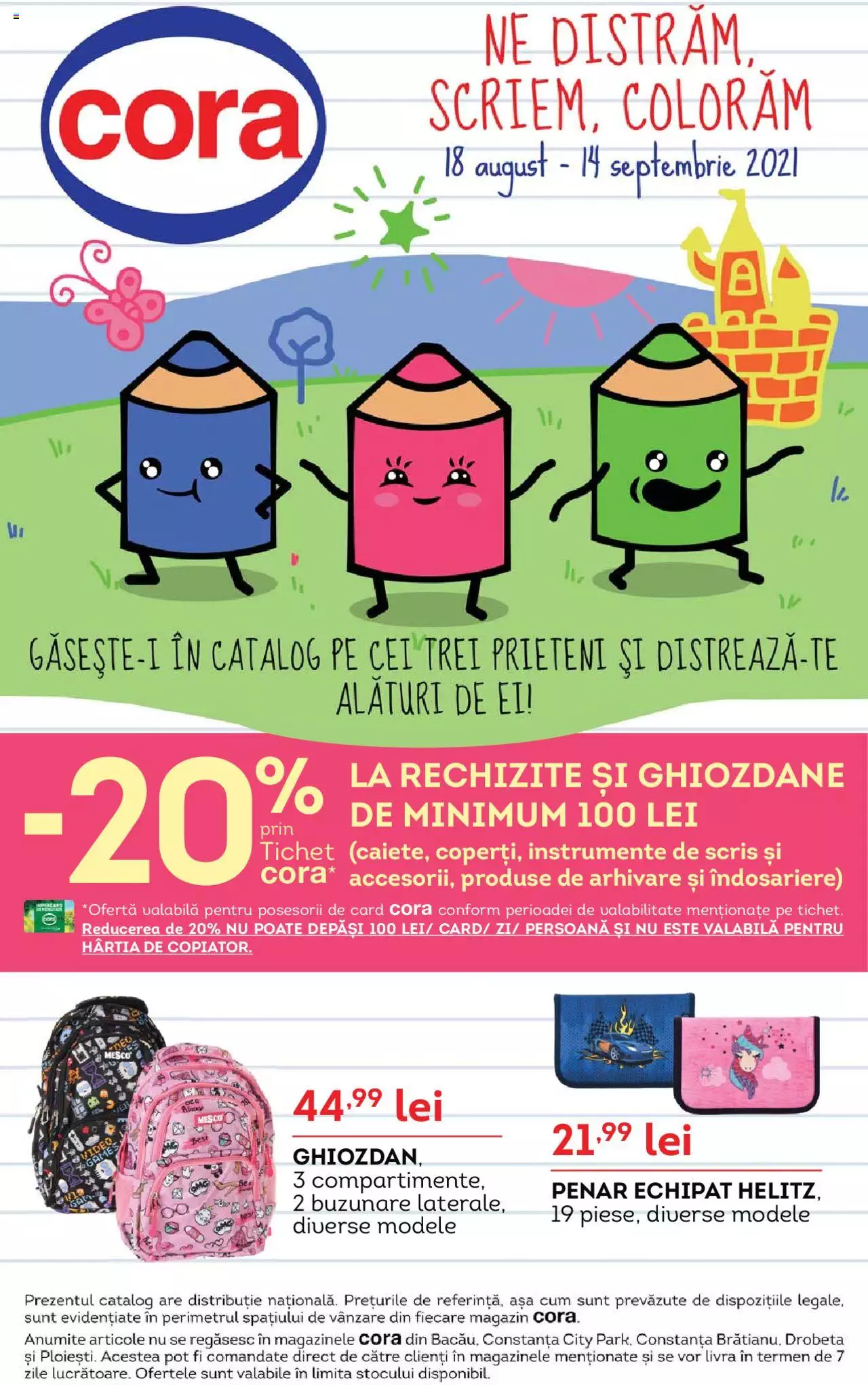 Catalog Cora 18 August - 14 Septembrie 2021 | Pagina 1