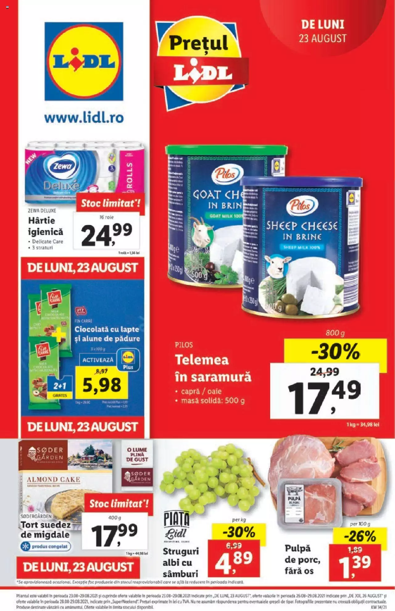 Catalog LIDL 23 - 29 August 2021 | Pagina 1