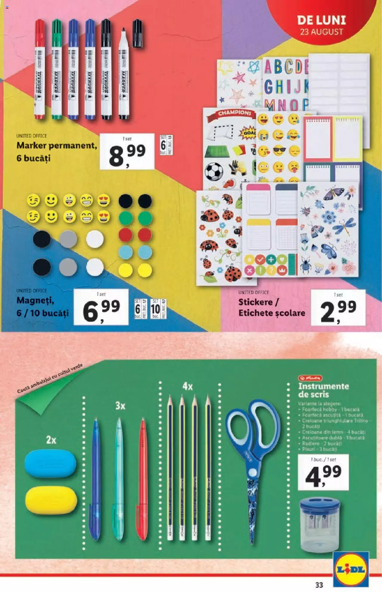 Catalog LIDL 23 - 29 August 2021 | Pagina 33