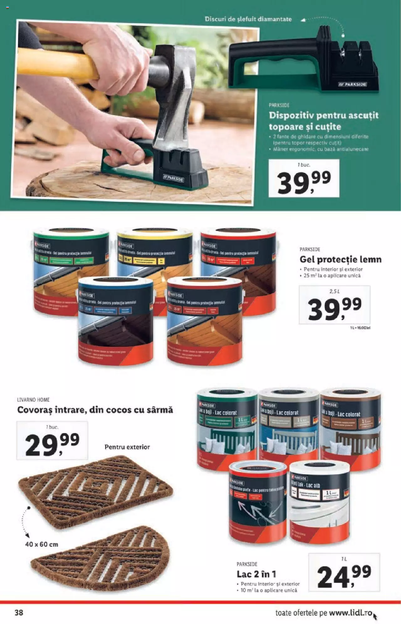 Catalog LIDL 23 - 29 August 2021 | Pagina 38
