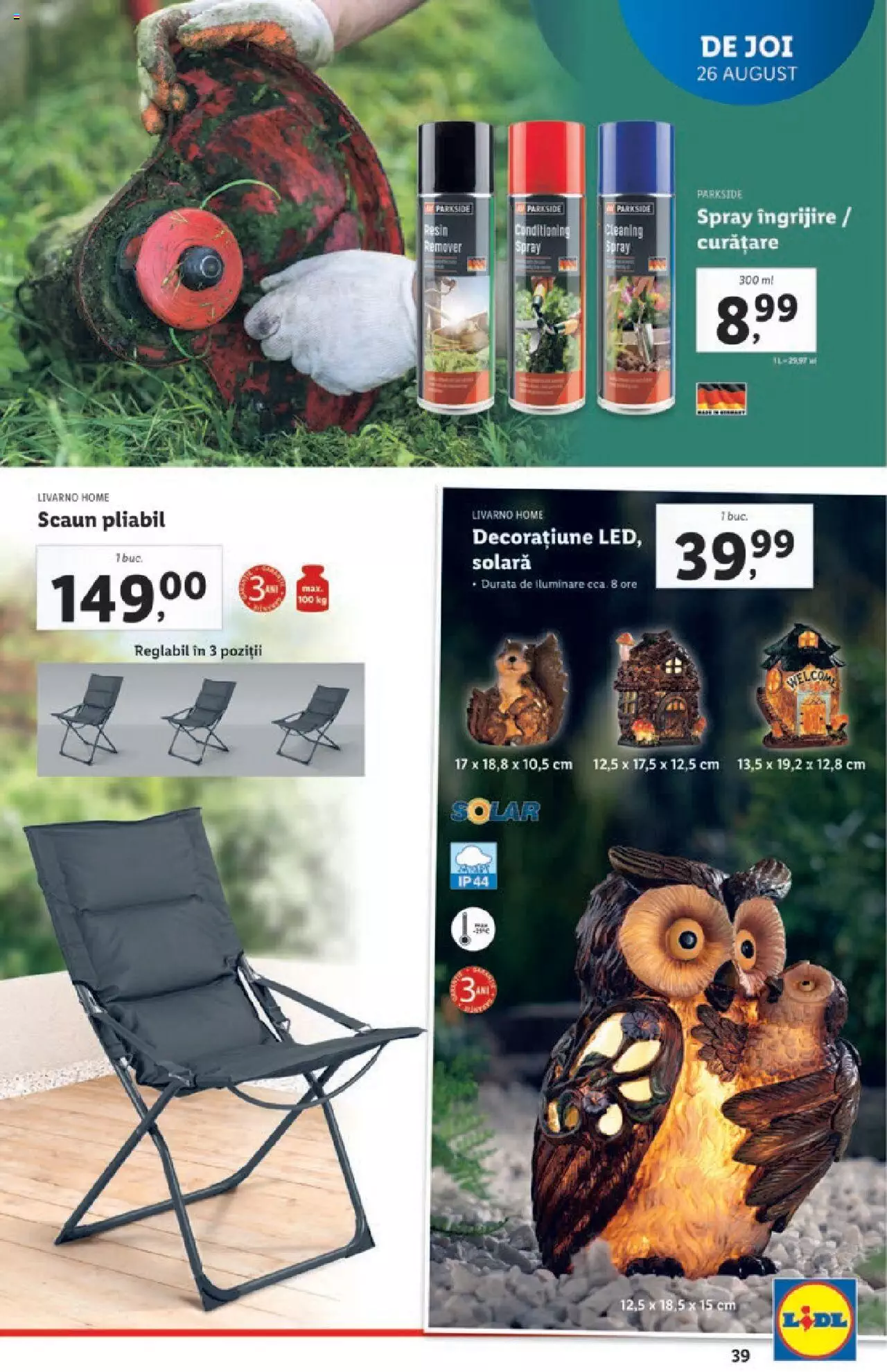 Catalog LIDL 23 - 29 August 2021 | Pagina 39