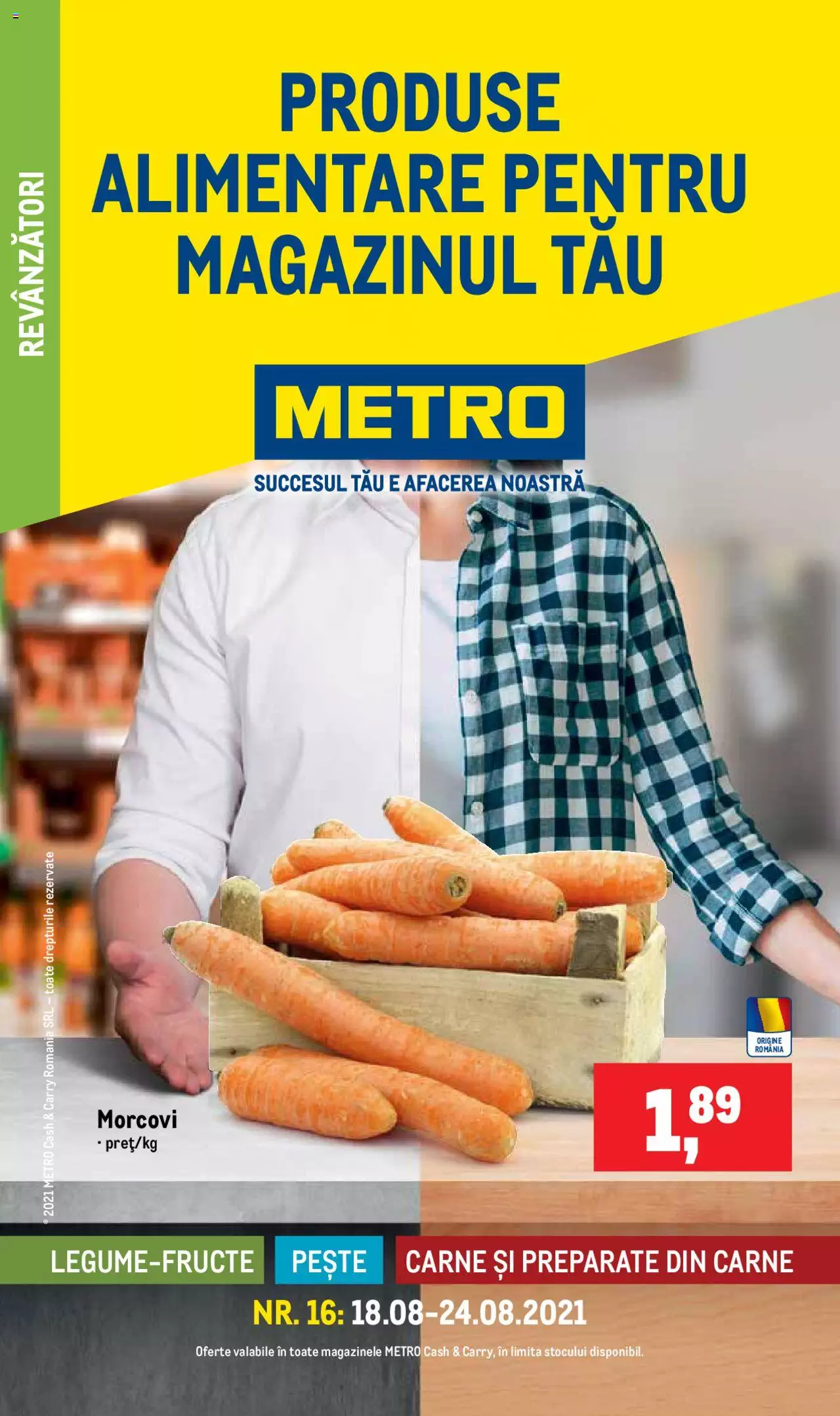 Catalog METRO 18 - 24 August 2021 | Pagina 1