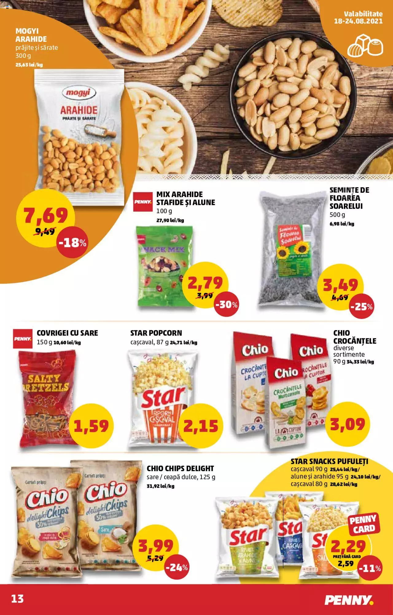 Catalog PENNY Market 18 - 24 August 2021 | Pagina 13