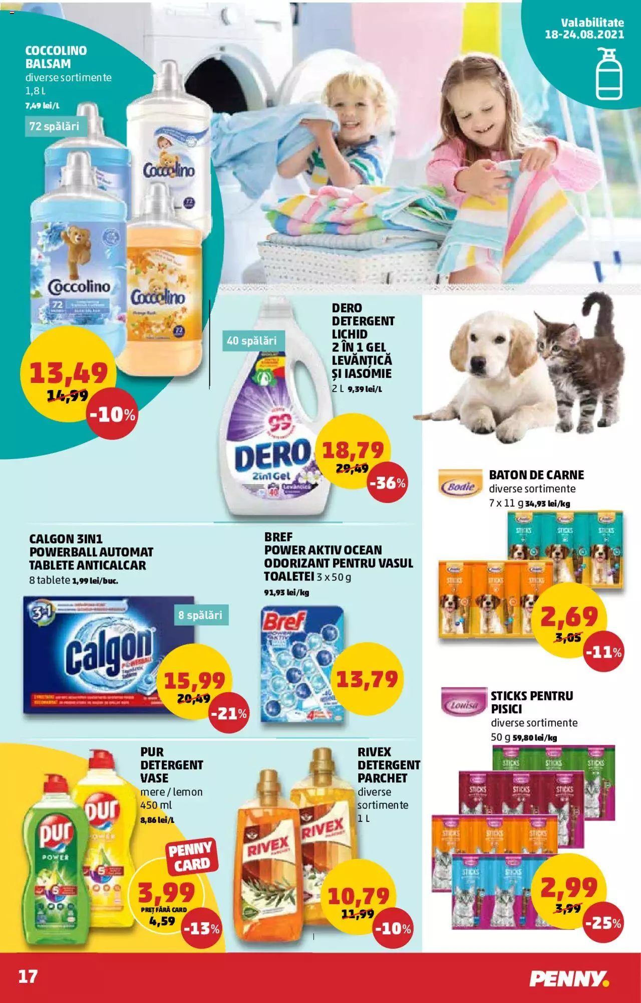 Catalog PENNY Market 18 - 24 August 2021 | Pagina 17