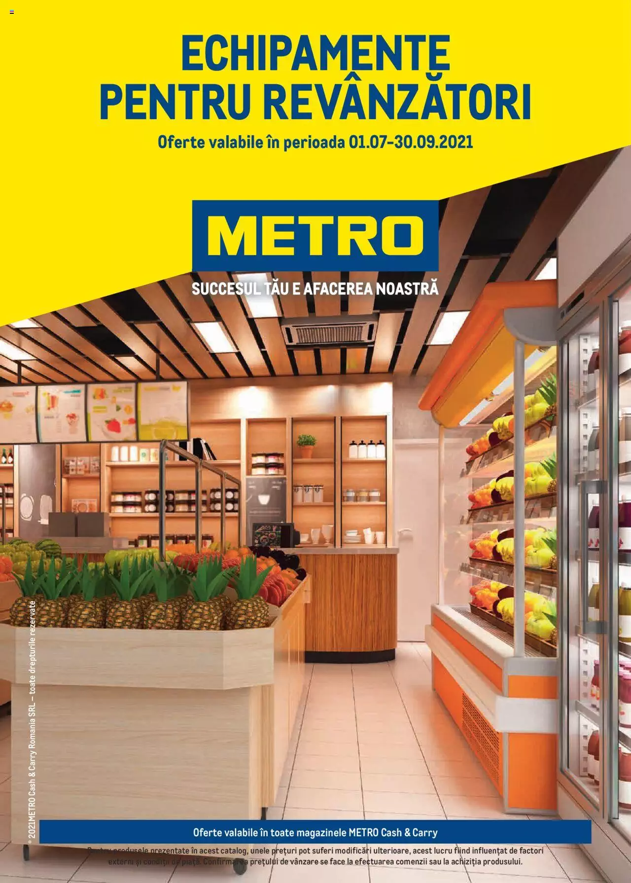 Catalog METRO 1 Iulie - 30 Septembrie 2021 | Pagina 1