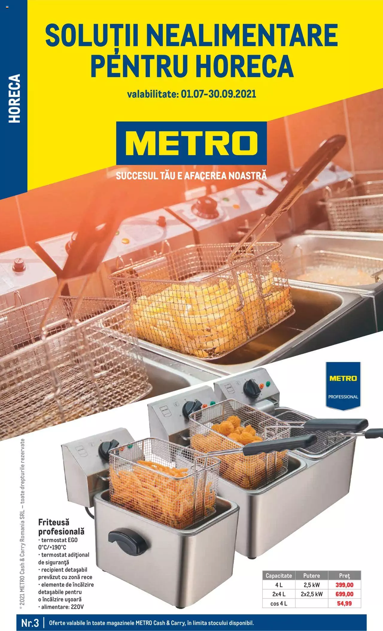 Catalog METRO 1 Iulie - 30 Septembrie 2021 | Pagina 1