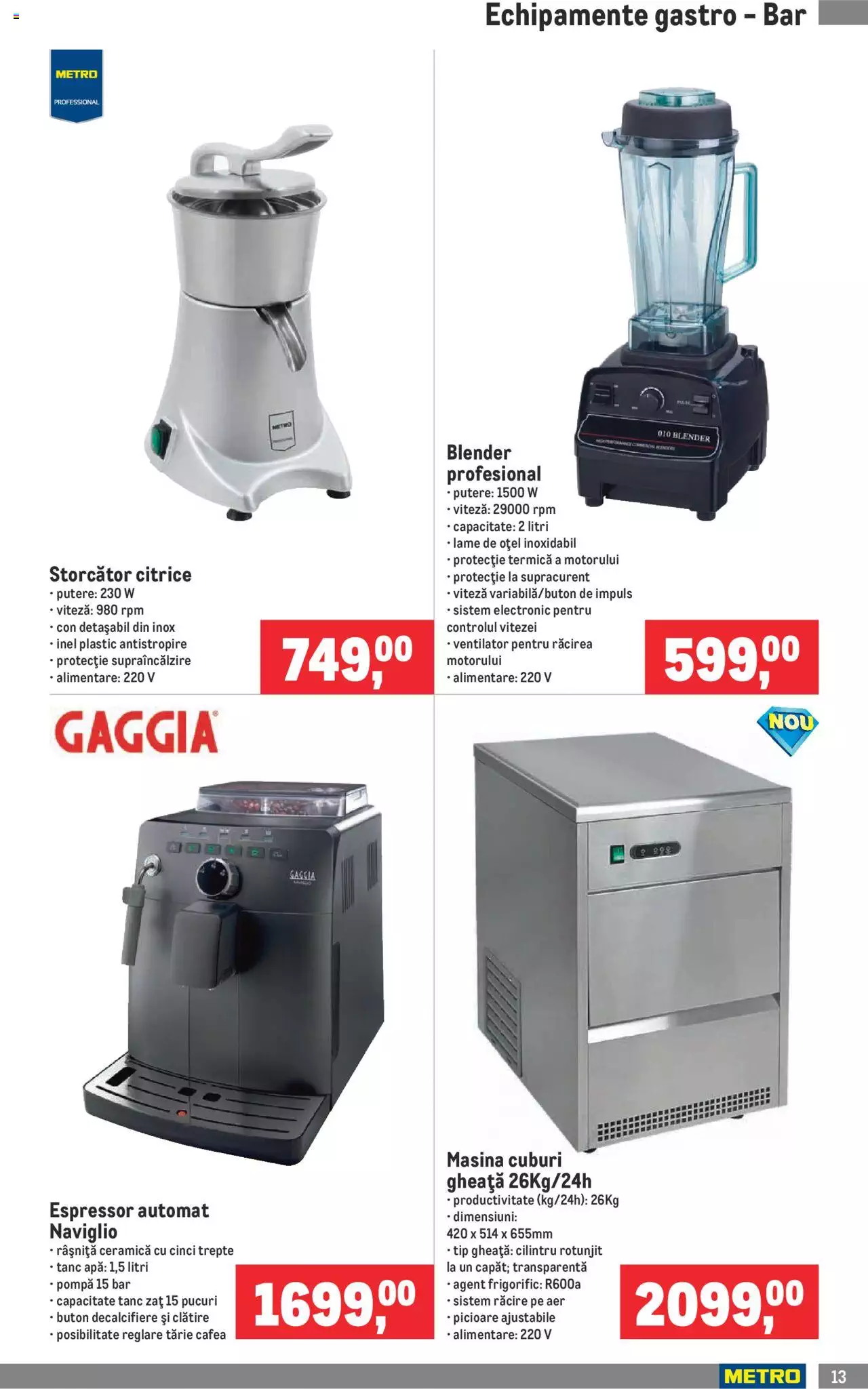Catalog METRO 1 Iulie - 30 Septembrie 2021 | Pagina 13