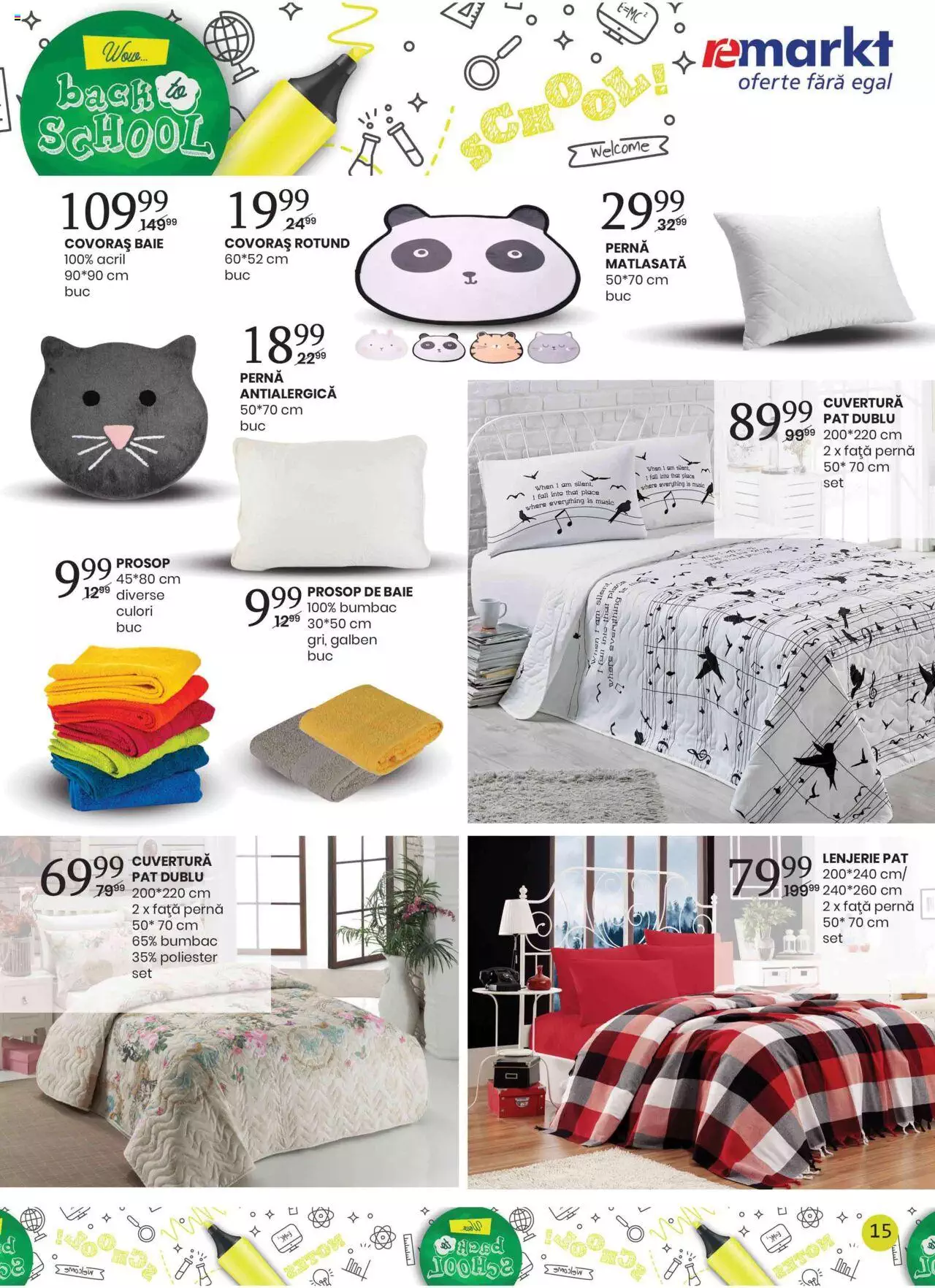 Catalog Remarkt 19 August - 1 Septembrie 2021 | Pagina 15