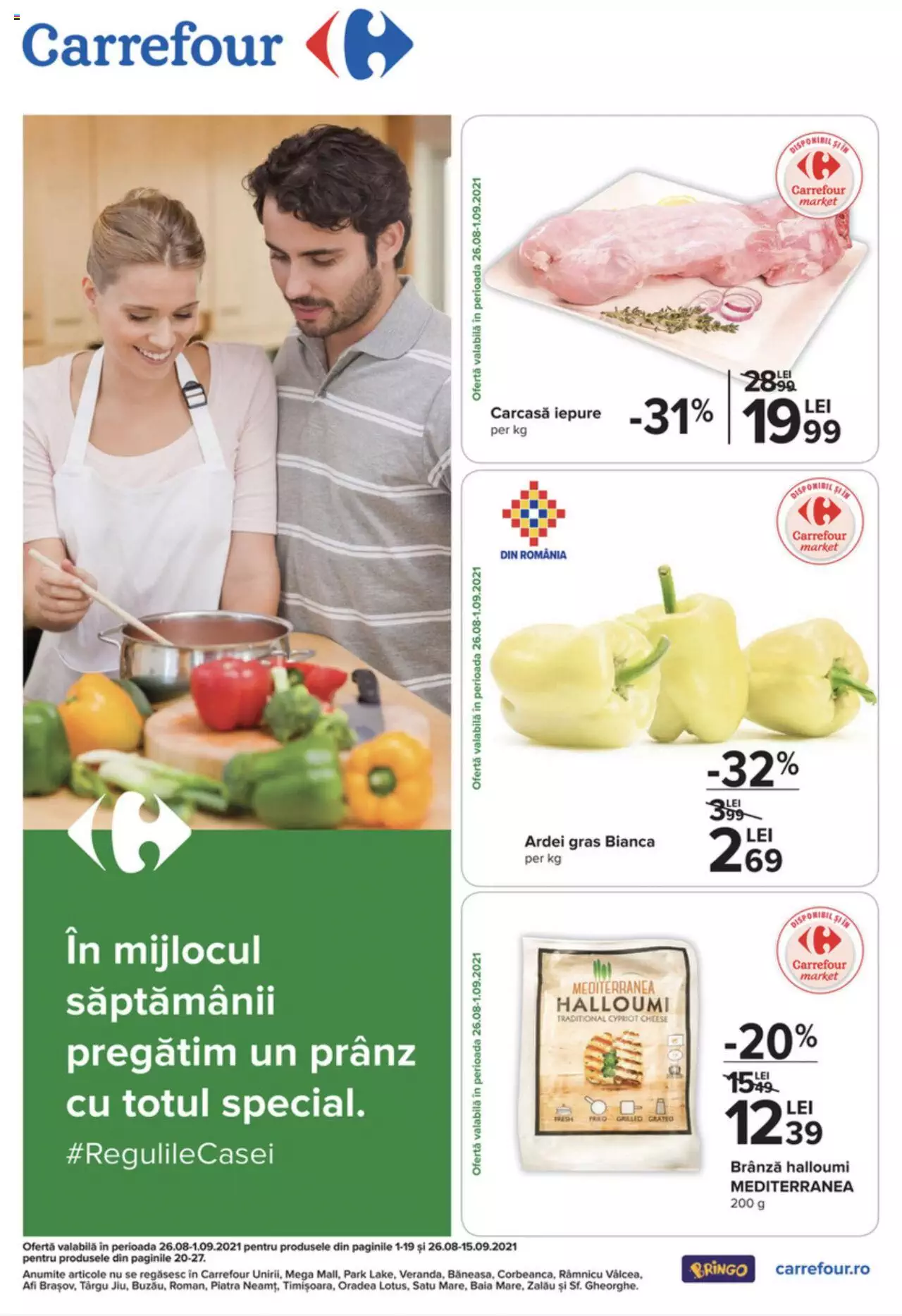 Catalog Carrefour 26 August - 1 Septembrie 2021 | Pagina 1