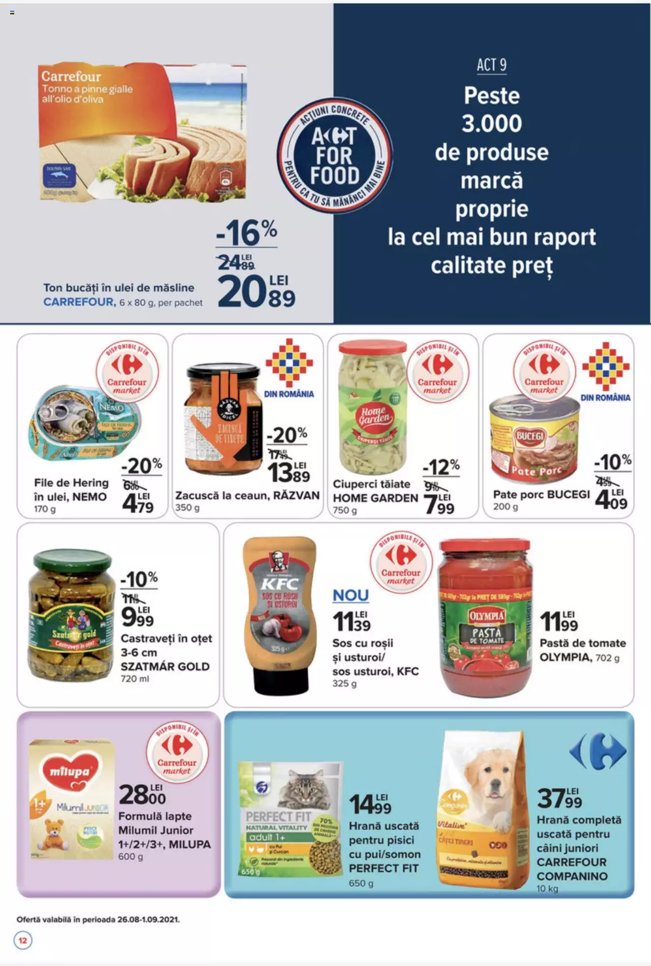 Catalog Carrefour 26 August - 1 Septembrie 2021 | Pagina 12