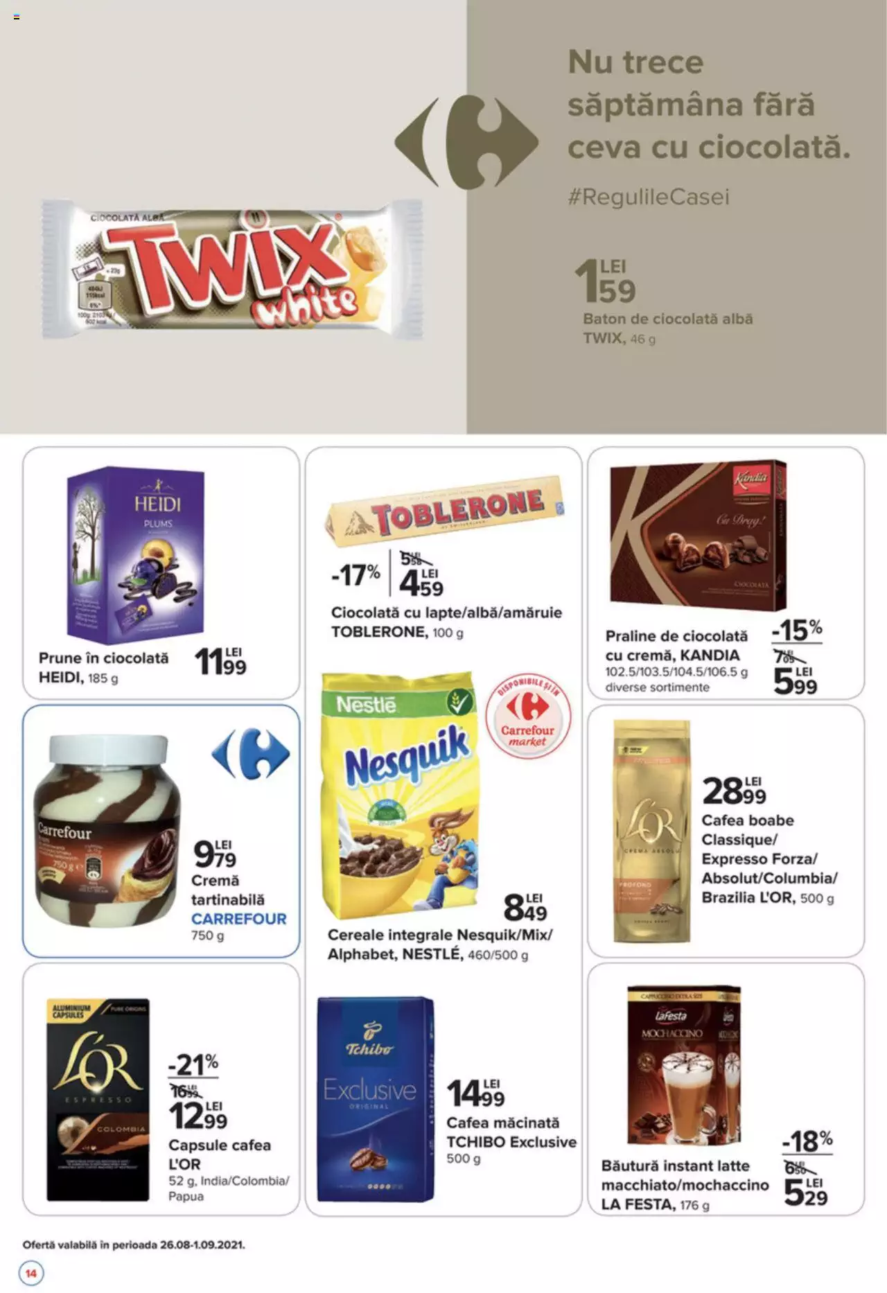 Catalog Carrefour 26 August - 1 Septembrie 2021 | Pagina 14